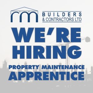 Property Maintenance Apprenticeship at RM Builders