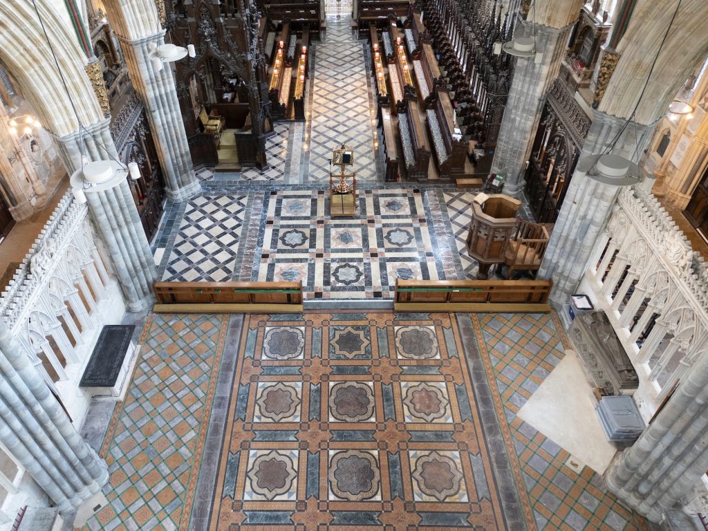 Exeter Cathedral work carried out by RM Builders and Contractors Ltd