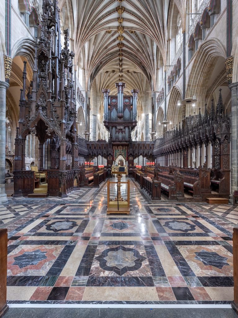 Exeter Cathedral work carried out by RM Builders and Contractors Ltd