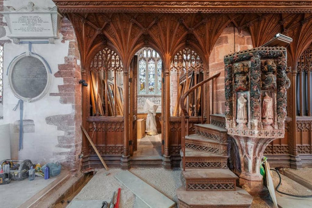 Church Restoration Devon by RM Builders and Contractors Ltd